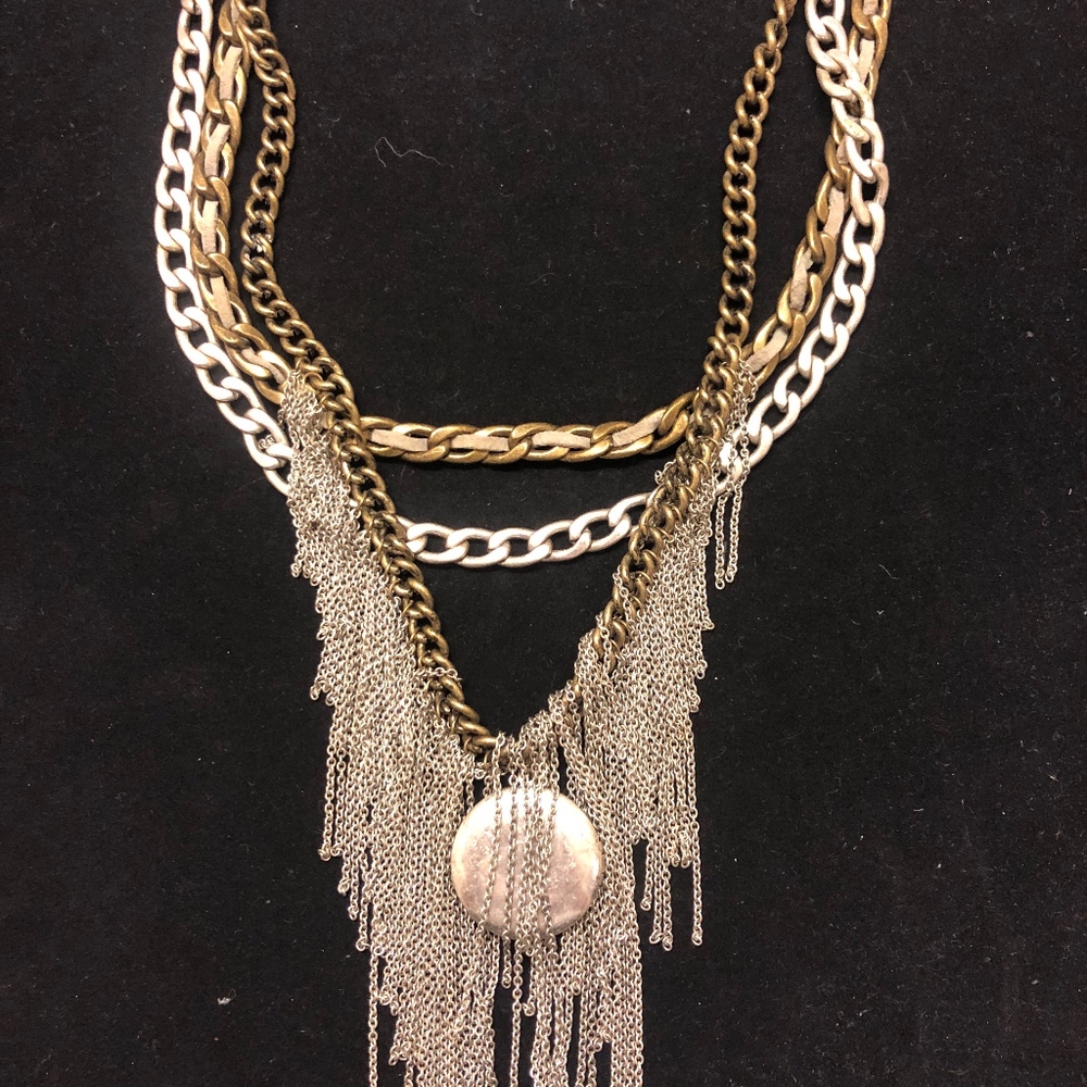 Metal Statement Necklace